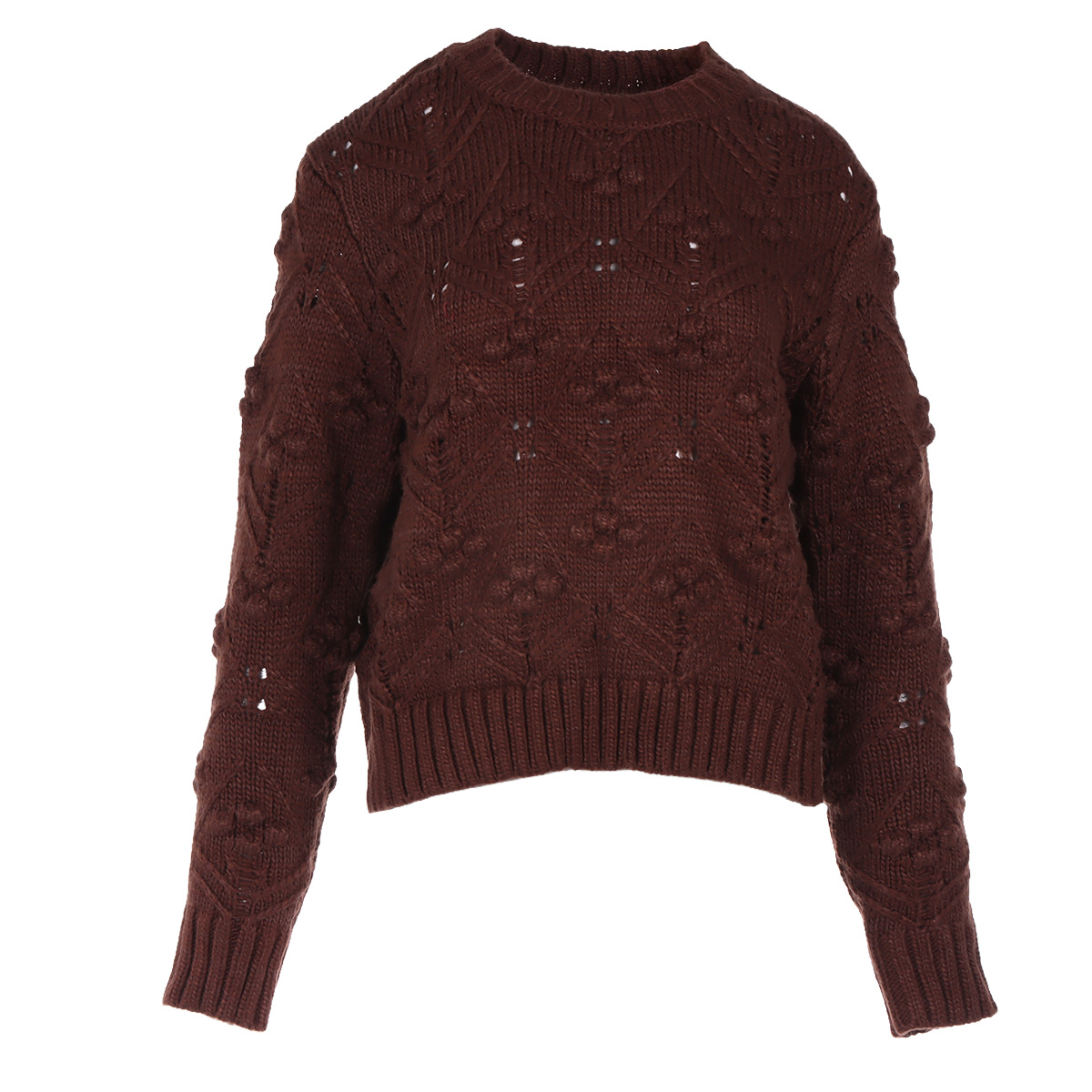 Su&eacute;ter Tejido de Chenille Arqueology para Mujer image number null