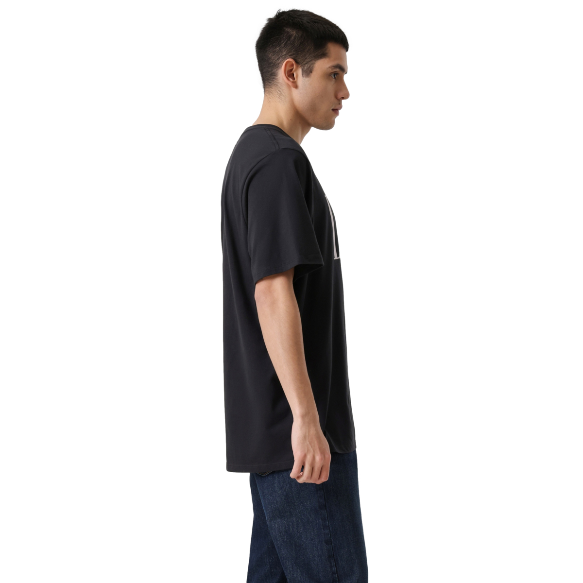 Playera con Grafico Levi's Negro Manga Corta para Hombre Plus image number null