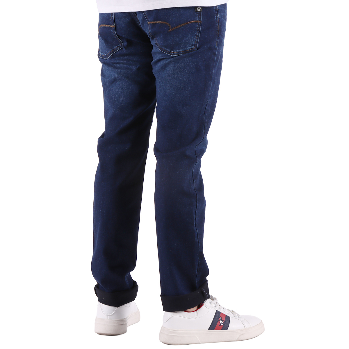 Jeans B&aacute;sicos Corte Slim Fit Silver Plate para Hombre image number null