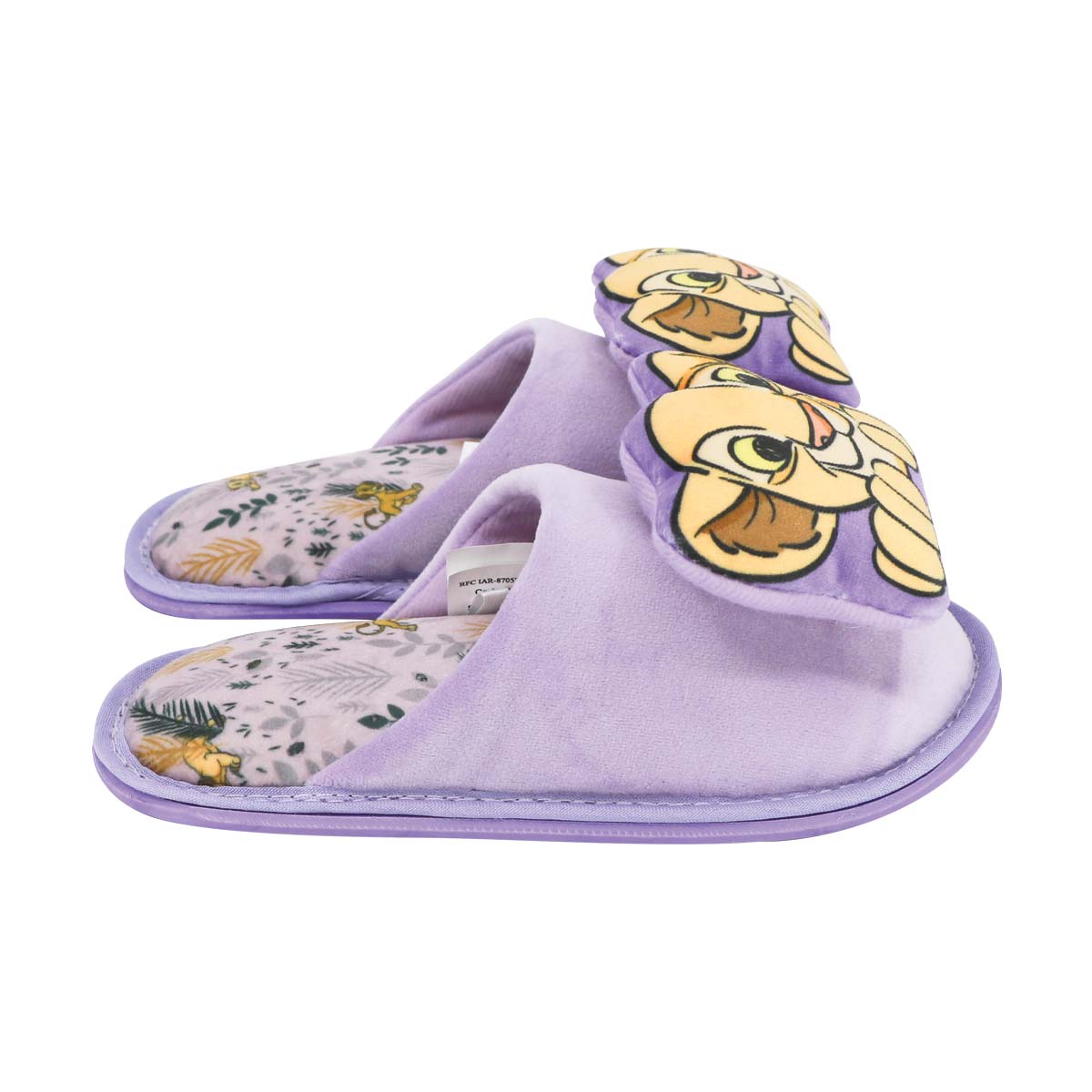 Pantufla Ch-Xxg Rey Le&oacute;n Para Ni&ntilde;a image number null