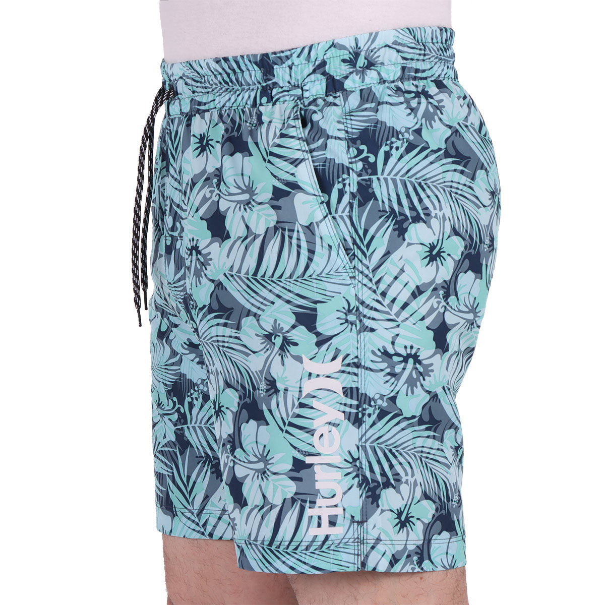 Traje de Ba&ntilde;o Estampado Floral Tropical Hurley para Hombre image number null