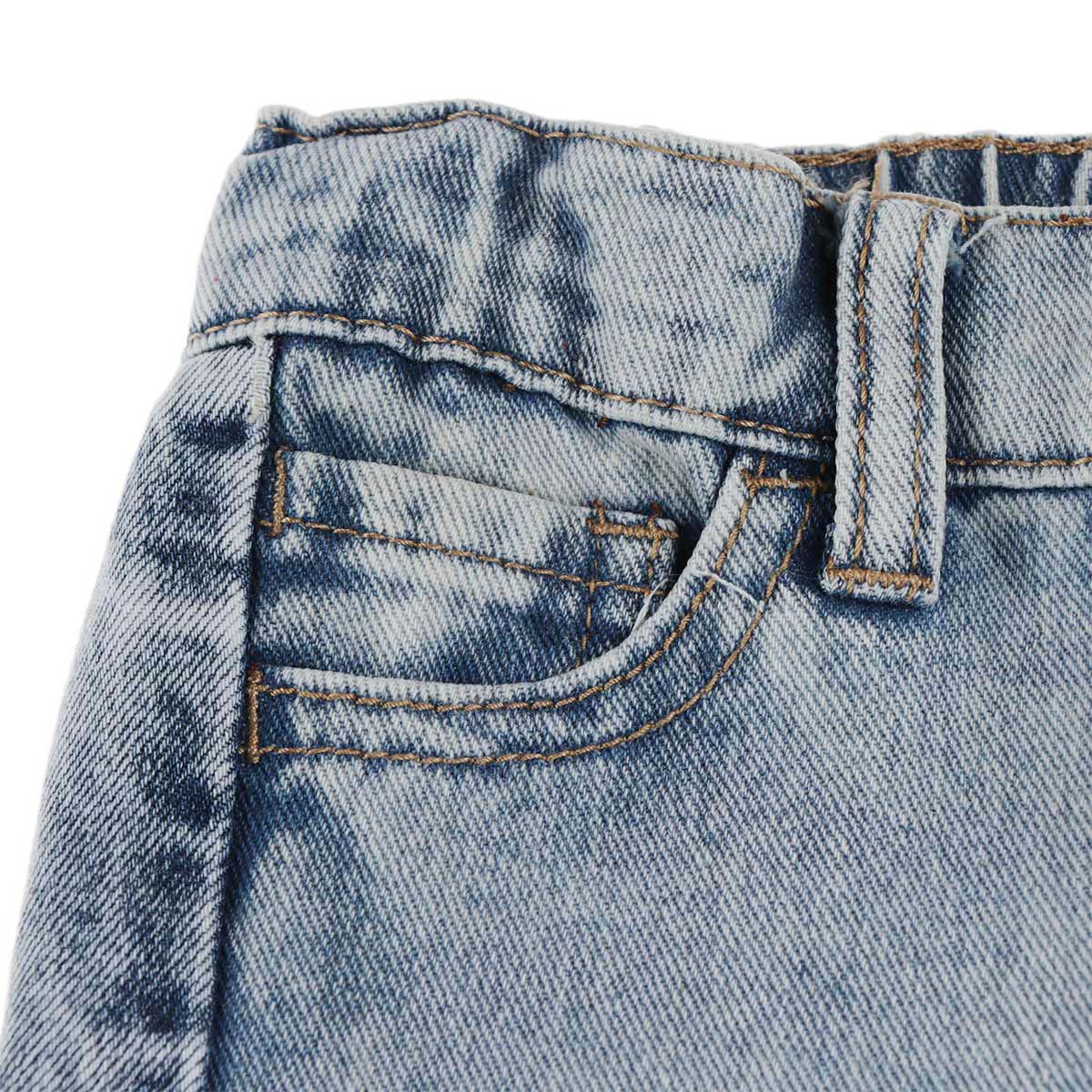 Jeans Loose Fit Holgado Cintura El&aacute;stica FUKKA Beb&eacute; Ni&ntilde;a image number null