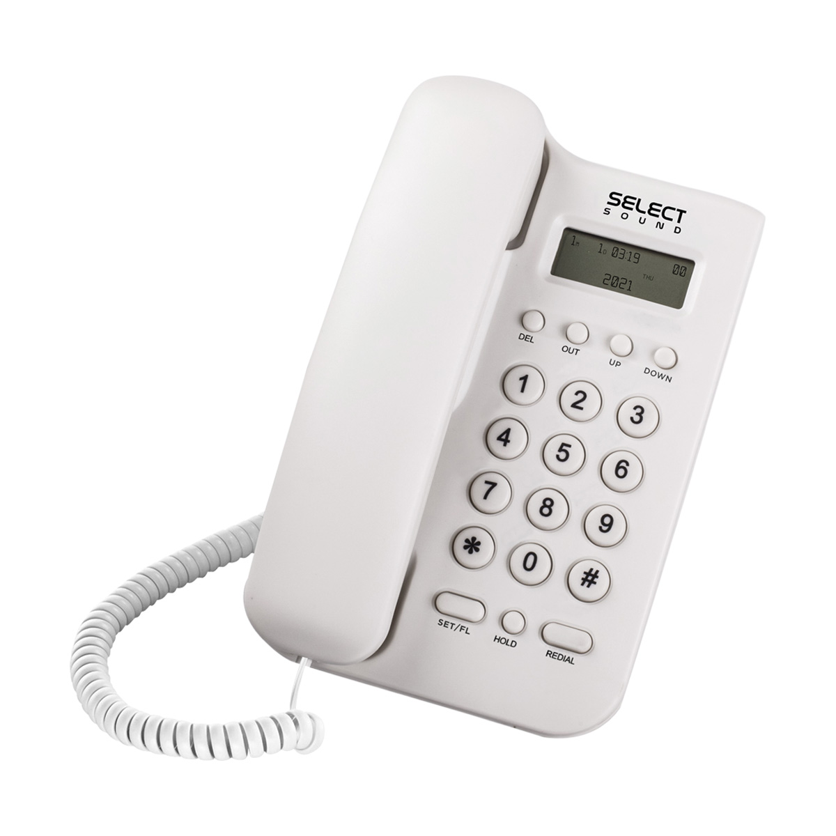 Tel&eacute;fono Al&aacute;mbrico Select Sound 8836 Blanco image number null
