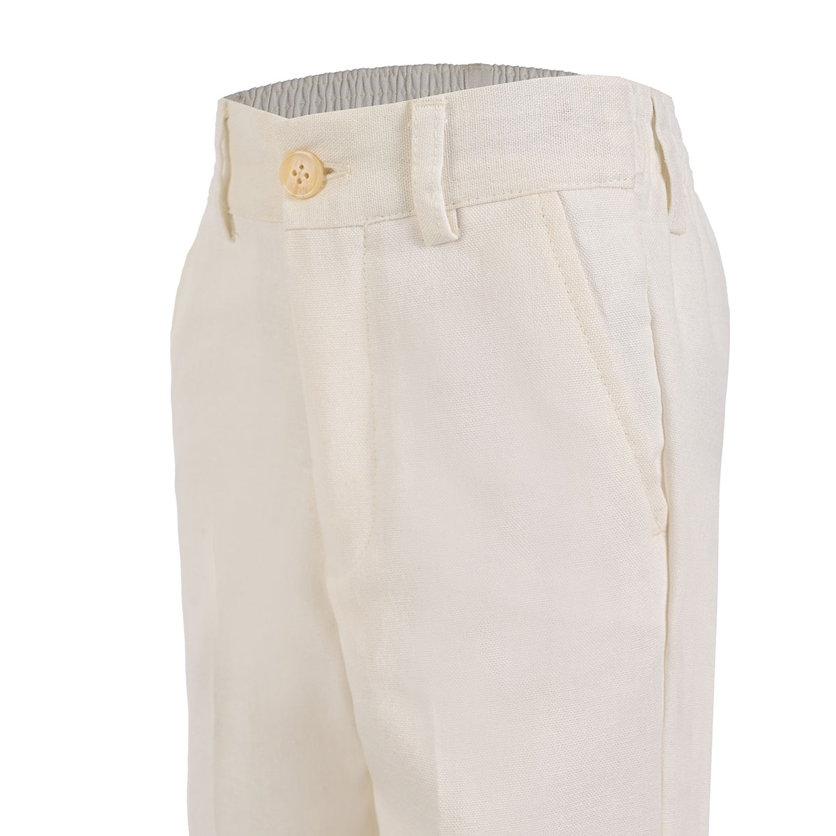 Pantal&oacute;n B&aacute;sico de Lino Oscar Collection para Beb&eacute; image number null