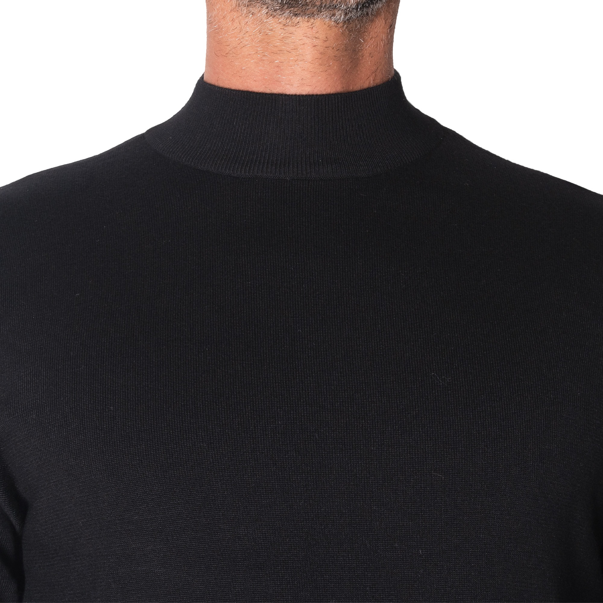 Su&eacute;ter Cuello Mock Generra Regular Fit para Hombre image number null