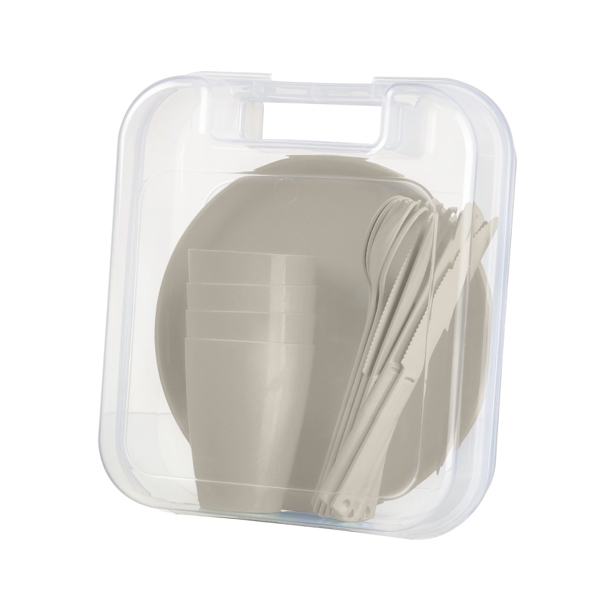 Set Picnic Bonny 21 Pzas P4 Personas Beige Gondol image number null