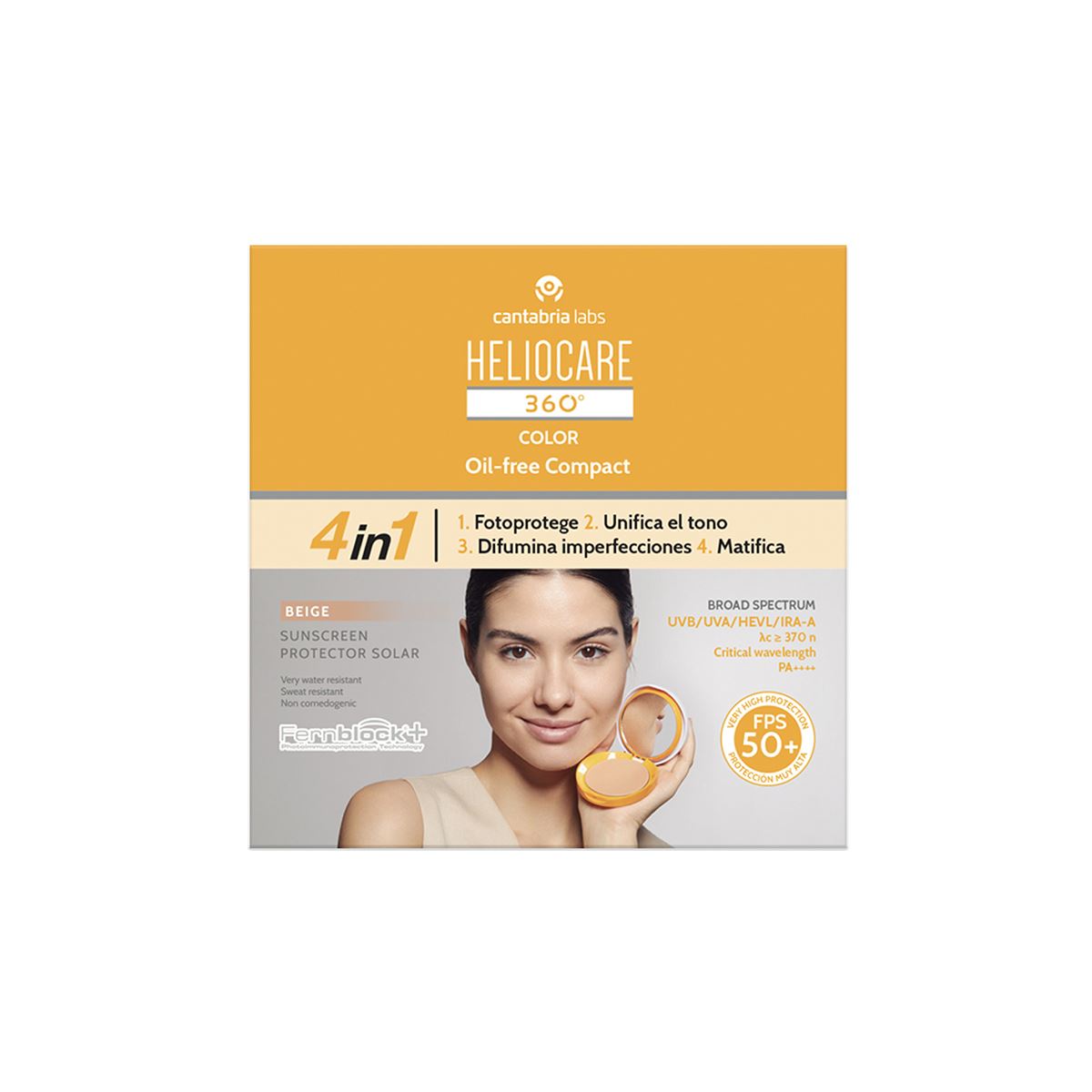 Heliocare 360&deg; Color Compact Oil Free Beige image number null