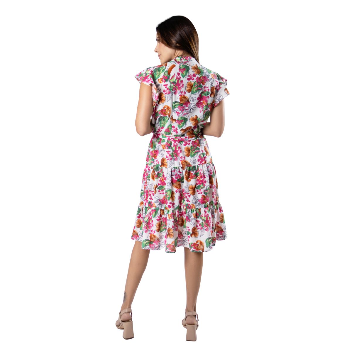 Vestido Estampado Zucca Para Mujer image number null
