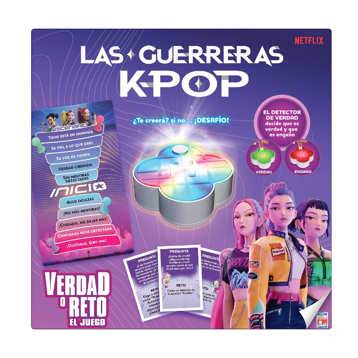 Juego Verdad o Reto Las Guerrera K-Pop demon Hunters image number null