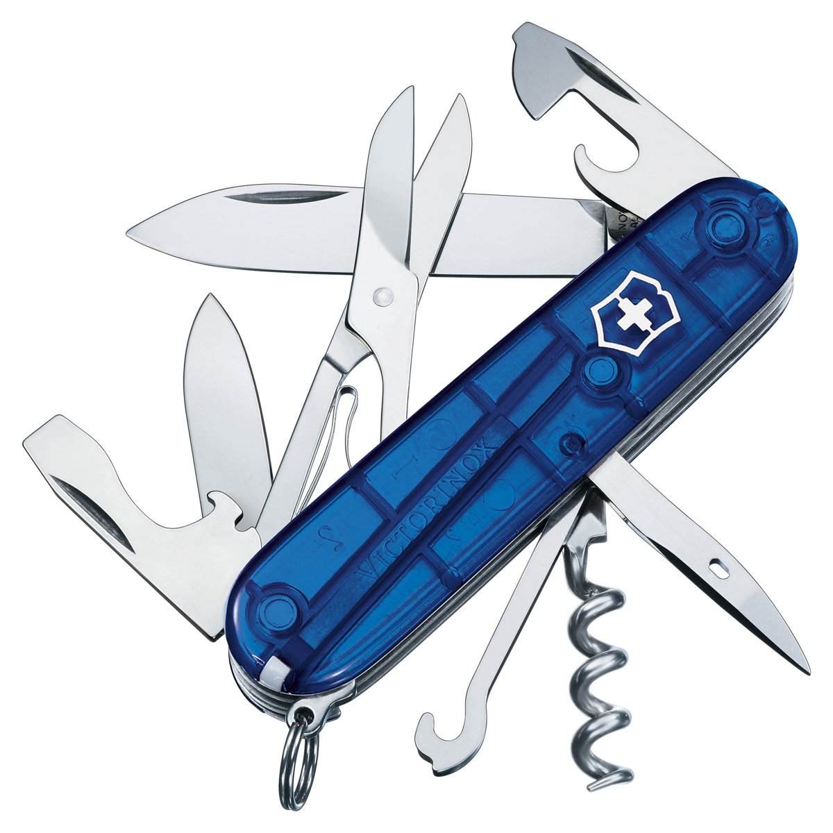 Navaja Climber Azul Transparente Victorinox image number null