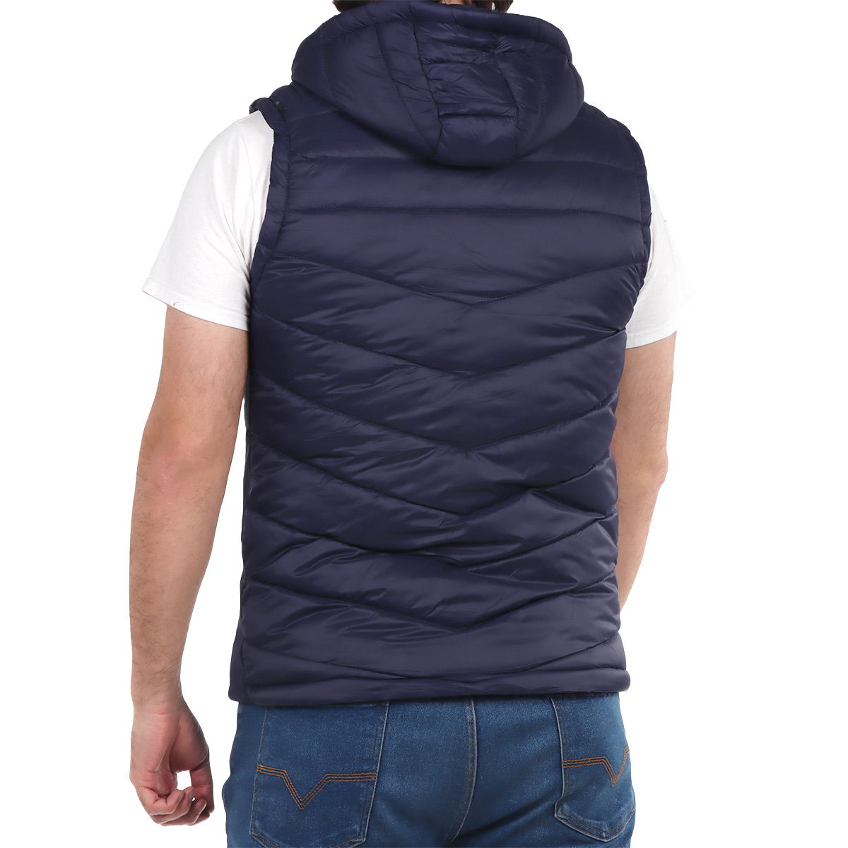 Chaleco Capitonado con Gorro Tim Men para Hombre image number null