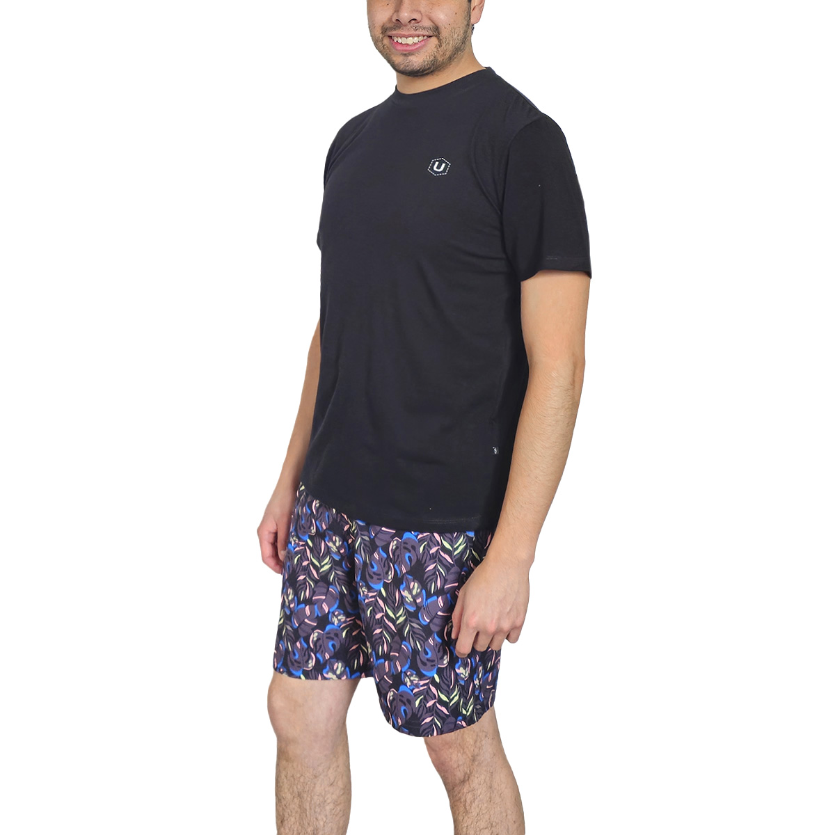 Traje de Ba&ntilde;o con Dise&ntilde;o Estampado Usport para Hombre image number null