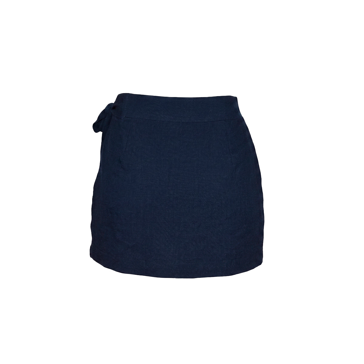 Falda Short Con Amarre Lateral Philosophy Para Mujer Junior image number null