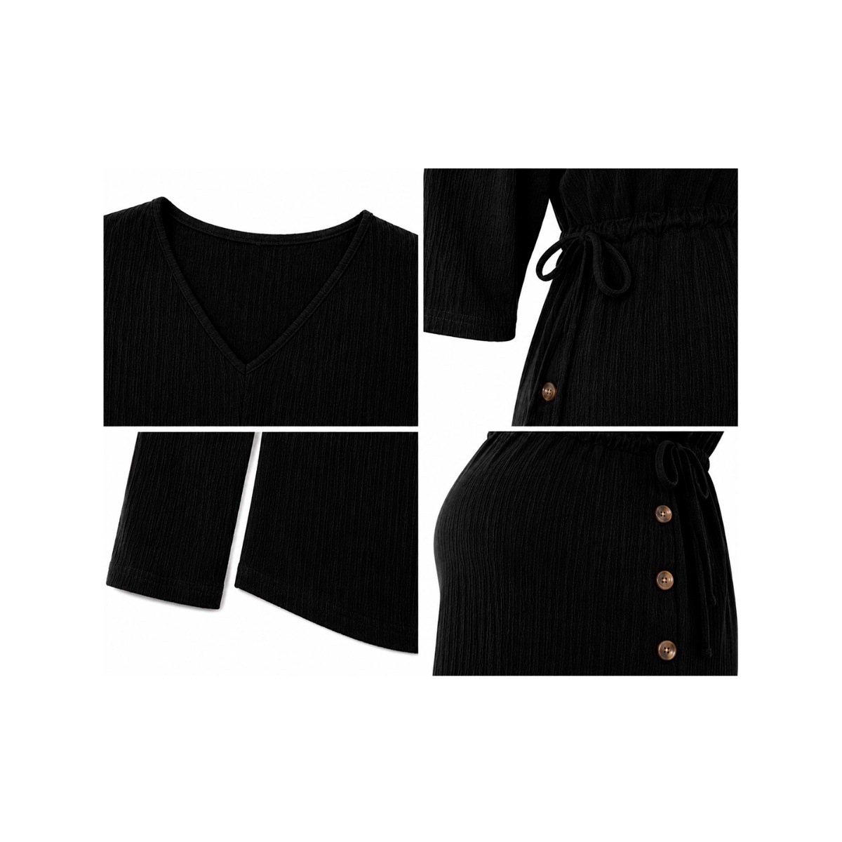 Jumpsuit De Maternidad Liso Doma Para Mujer image number null
