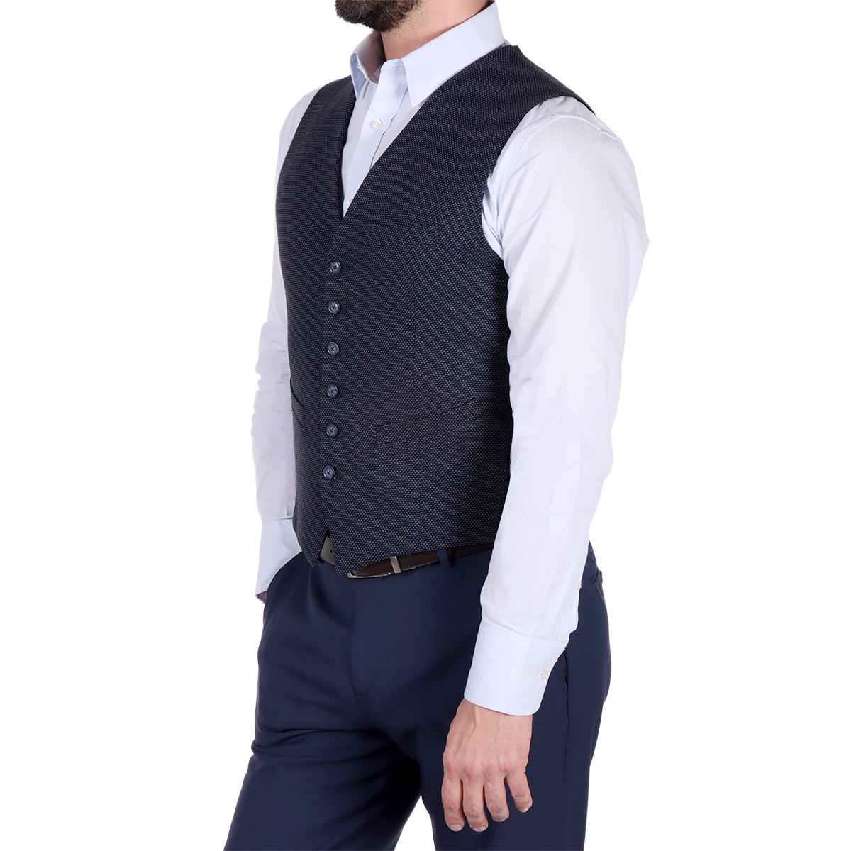 Chaleco Formal Regular Fit Elegante Chaps para Hombre image number null