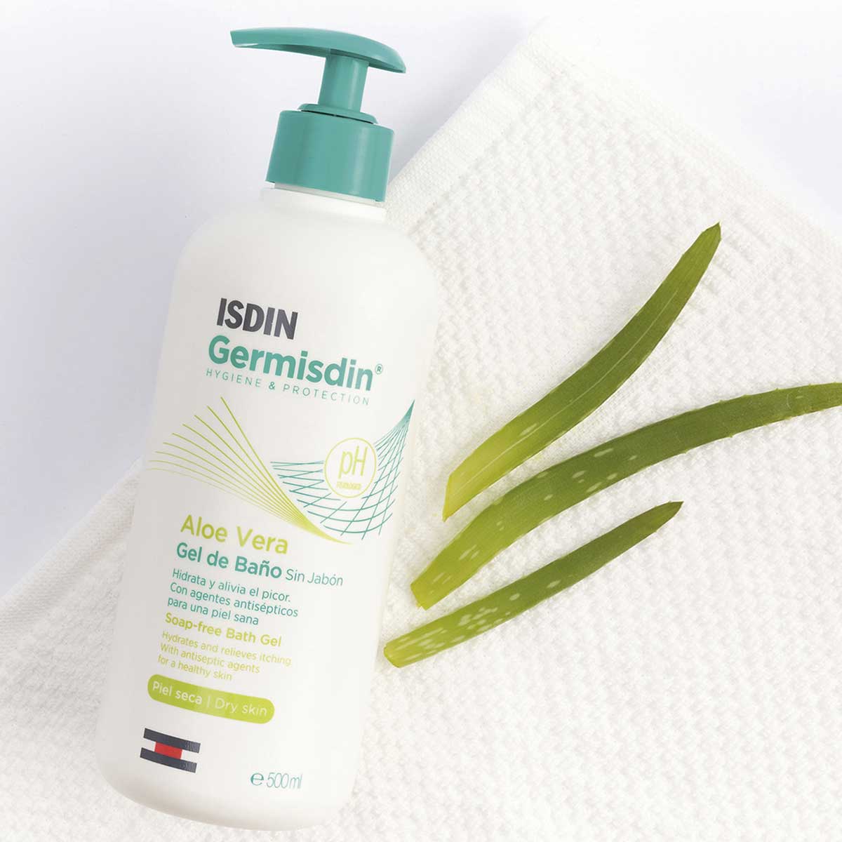 Germisdin Aloe Vera 500ml Gel de ba&ntilde;o Aloe Vera image number null