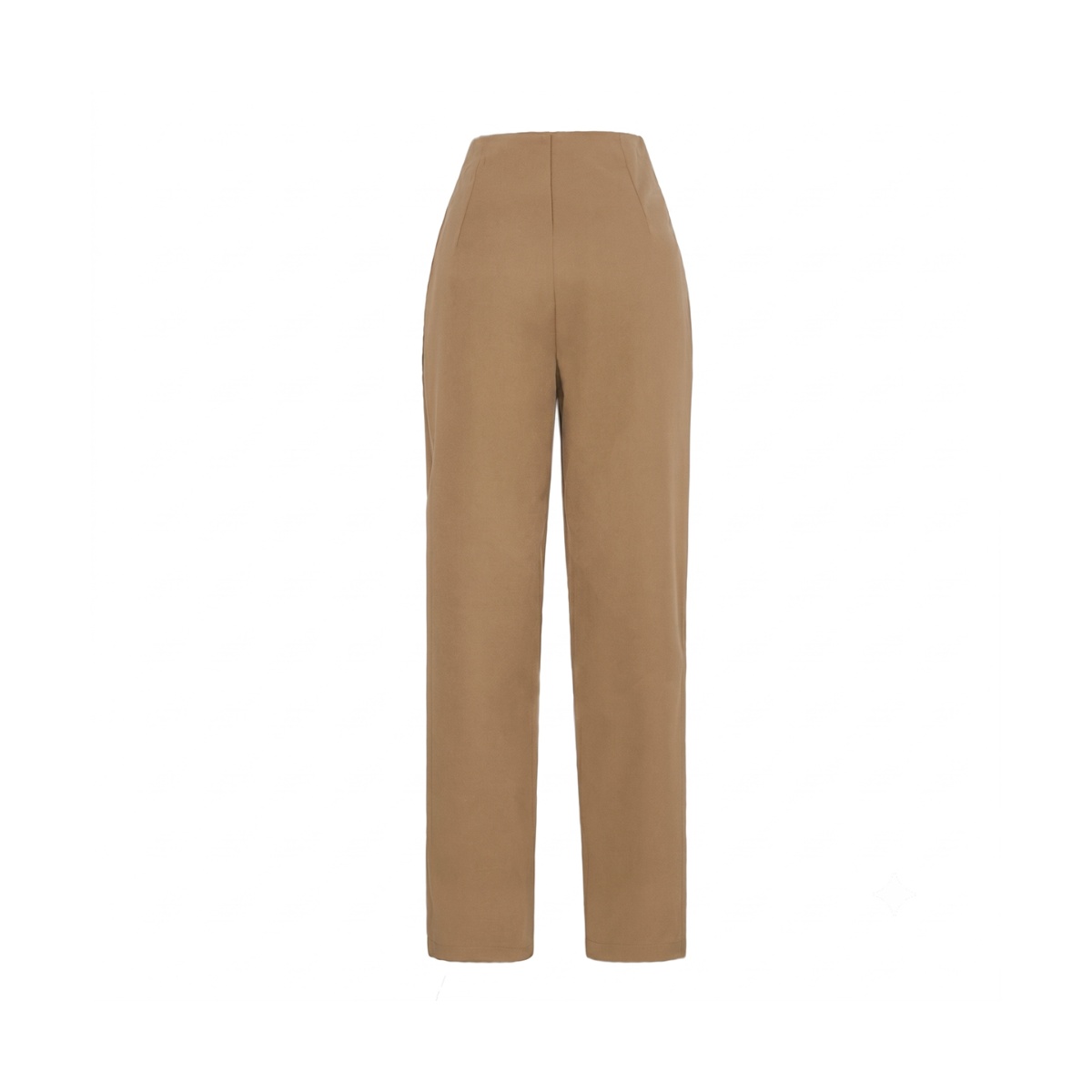 Pantal&oacute;n Recto Con Cintur&oacute;n Orange Love Para Mujer Junior image number null