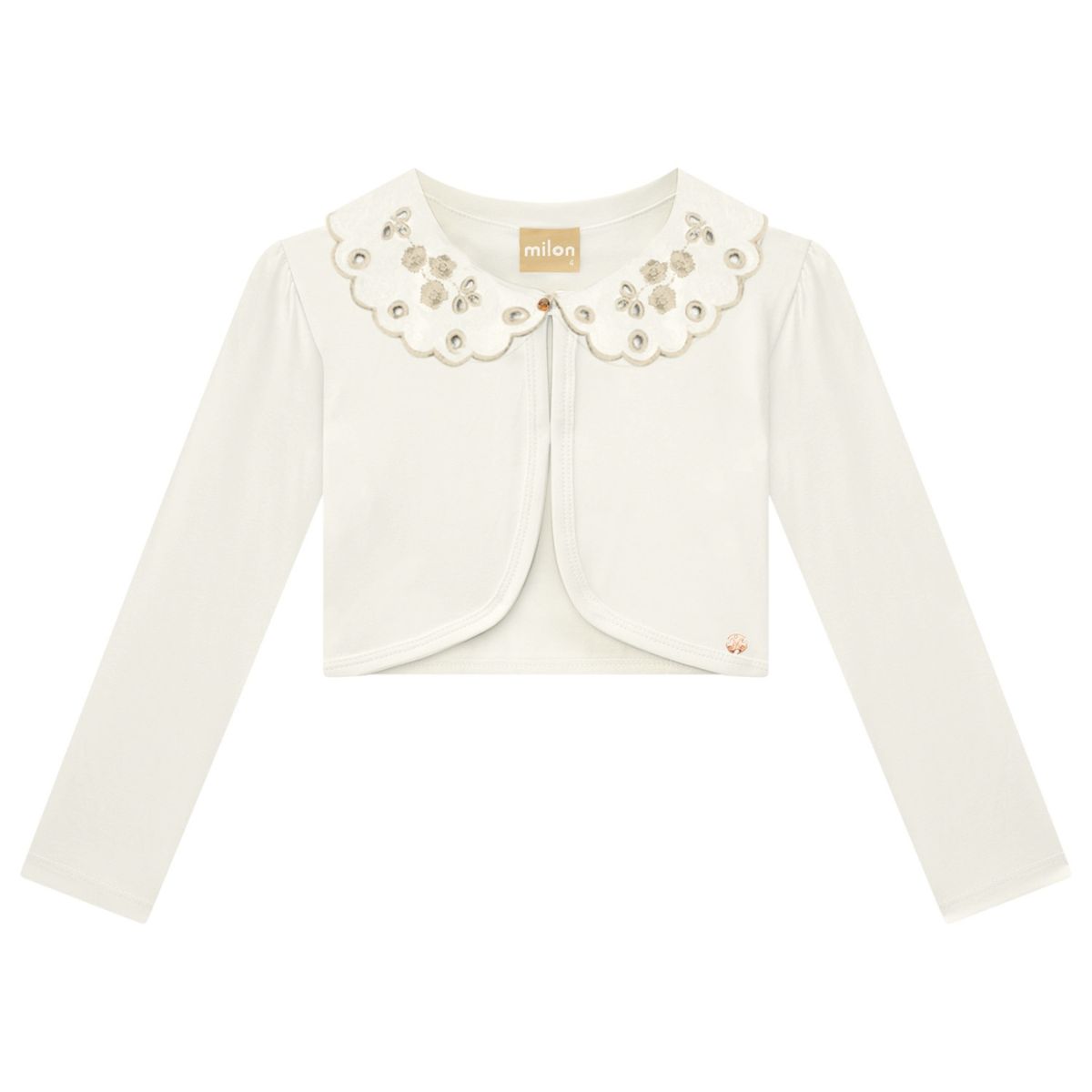 Bolero Bordado en Cuello para Ni&ntilde;a Milon image number null