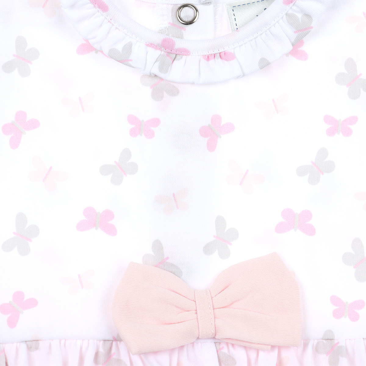 Vestido Body Mariposas Algod&oacute;n Carosello Beb&eacute; Ni&ntilde;a image number null