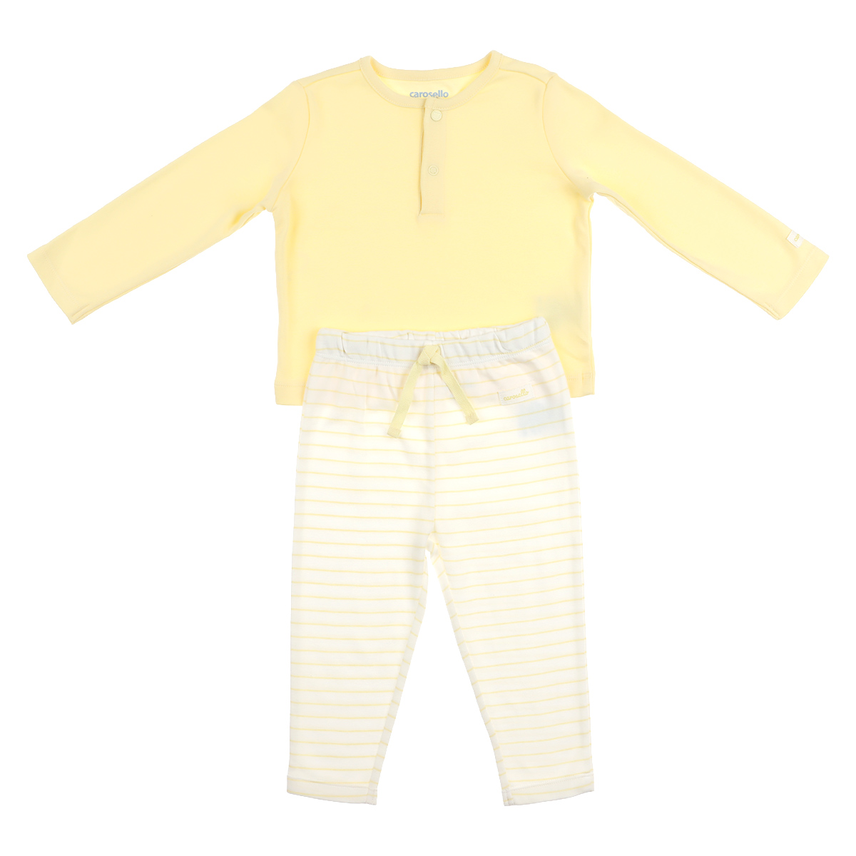 Conjunto Camisa y Pants Rayas Carosello para Beb&eacute; Unisex image number null