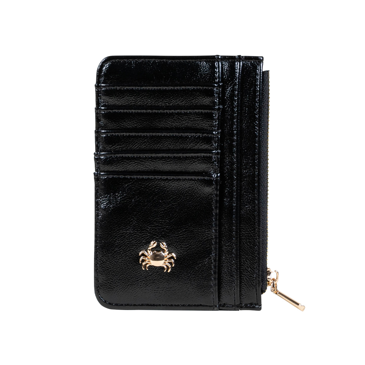 Tarjetero Negro Crabtree Para Mujer image number null