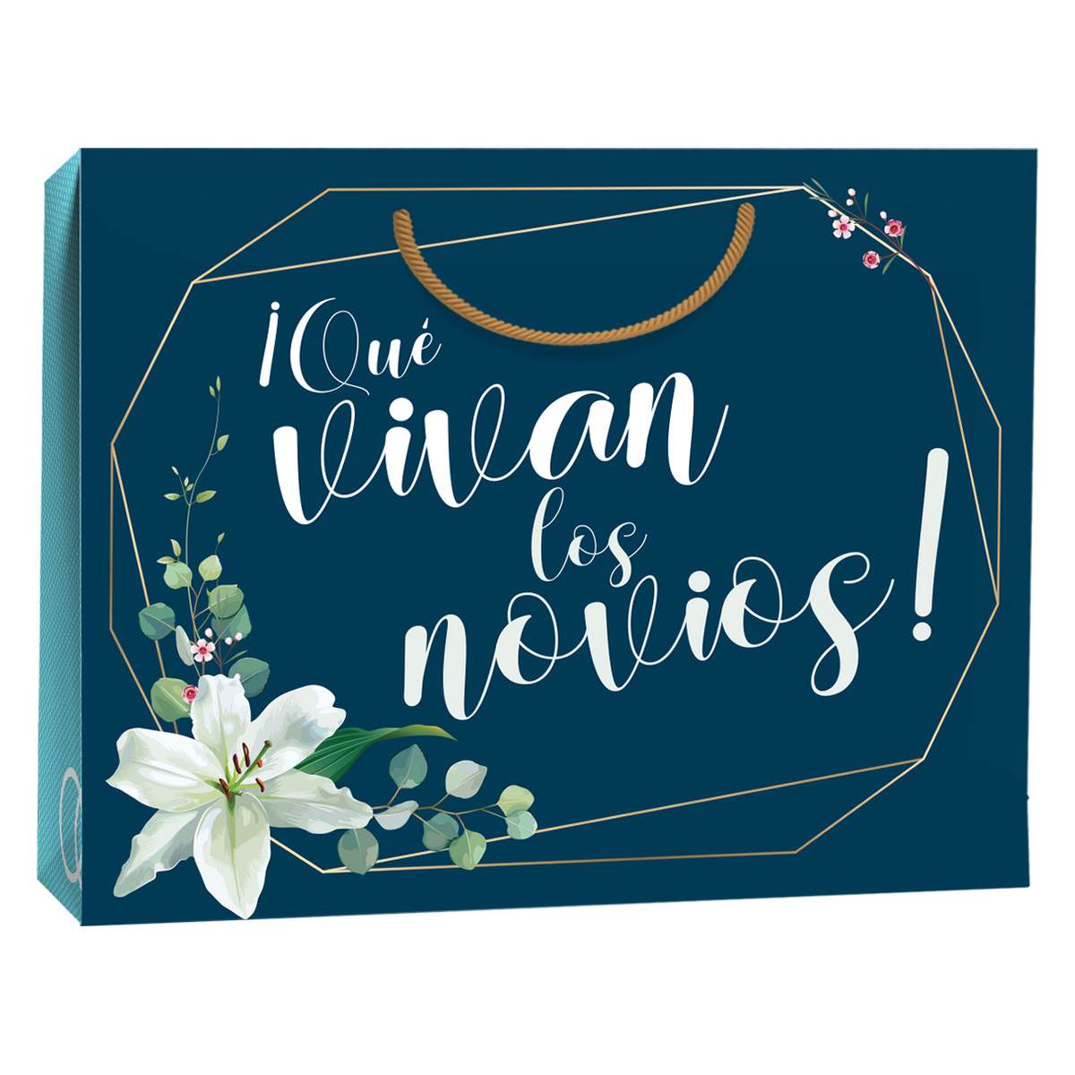 Bolsa de Regalo Grande Horizontal Bodas Mate Varios Modelos 1 Pieza image number null