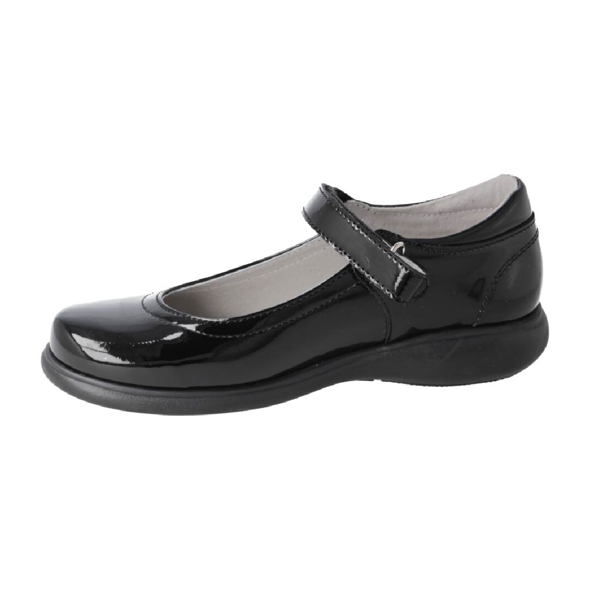 Zapato Escolar Karsten de Charol 22-24 Color Negro image number null