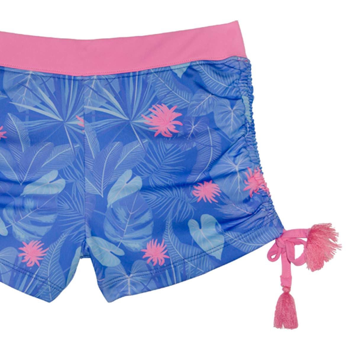 Traje Ba&ntilde;o Short con Dise&ntilde;o Skysoul Rosa Combinado para Ni&ntilde;a image number null
