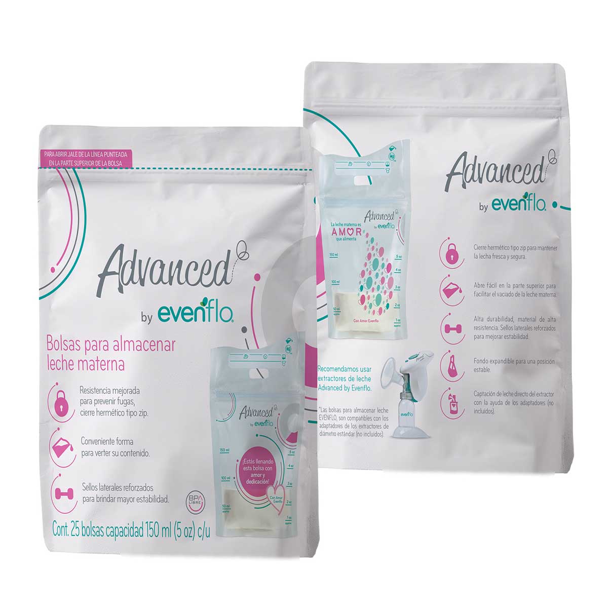 Bolsa De Leche Evenflo image number null