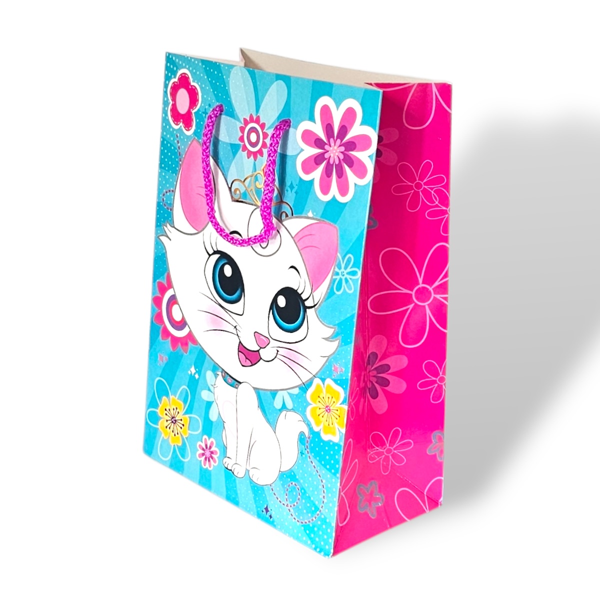Bolsa de Regalo Ni&ntilde;a Gatito Mediano image number null