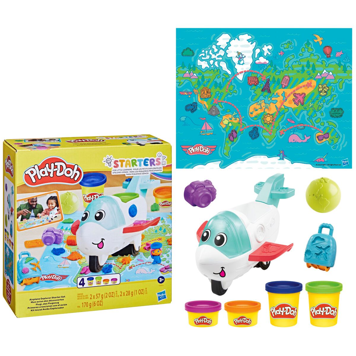 Set de Juego Play-Doh - Primeras creaciones con el avi&oacute;n image number null