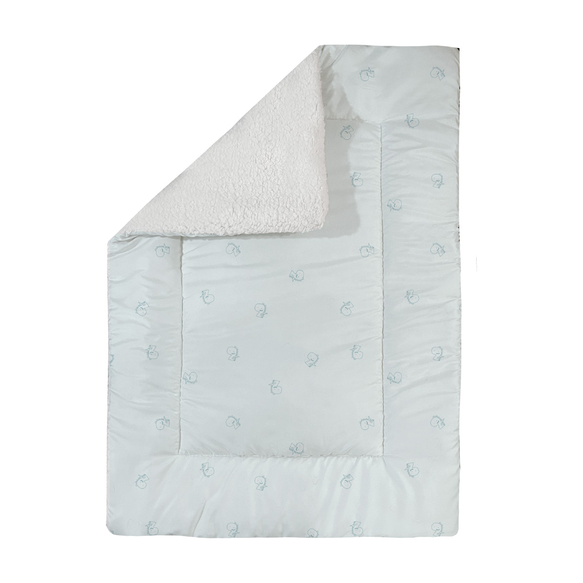 Edred&oacute;n de Sherpa Viajero 70x100 Polo One By Inbed Color Perla image number null