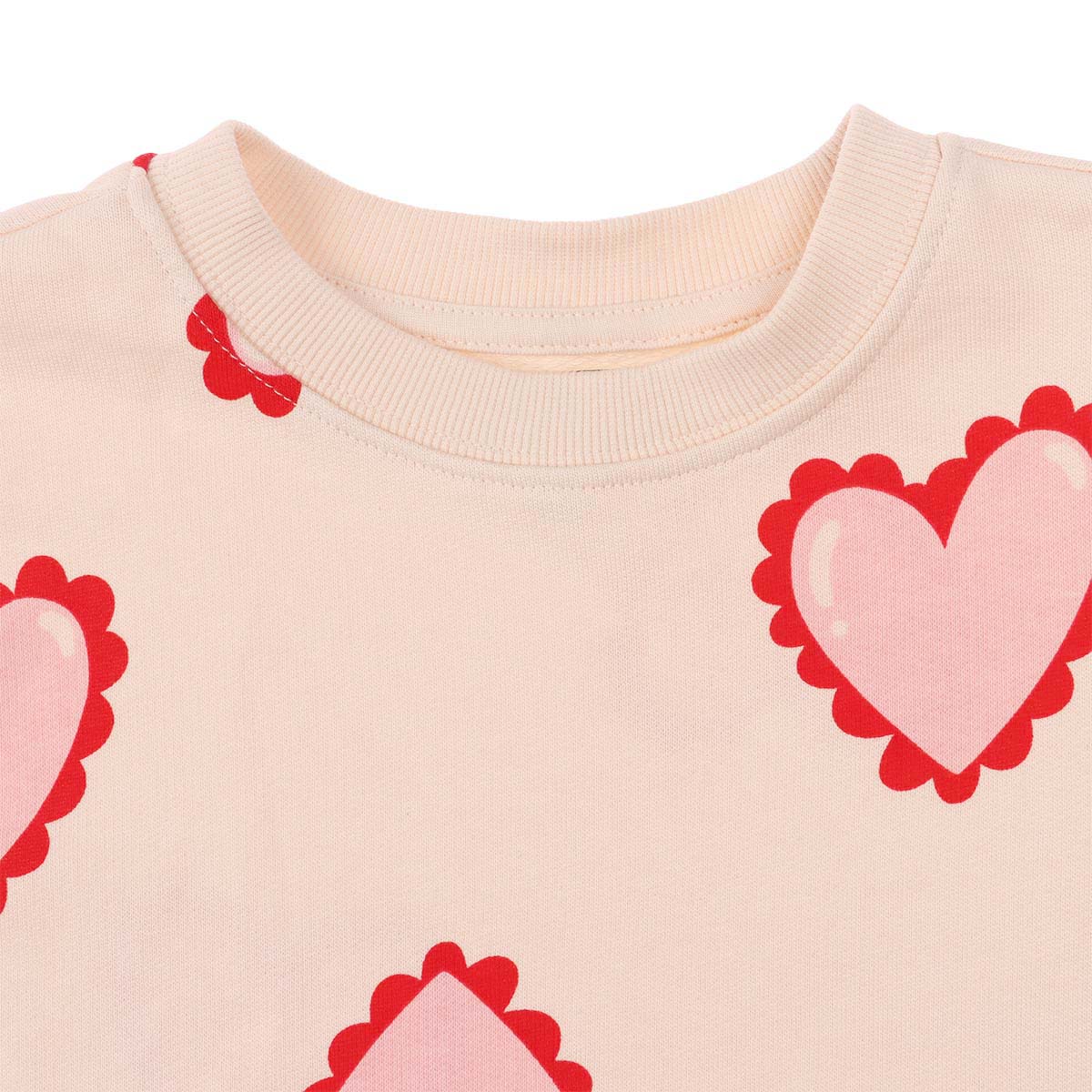 Su&eacute;ter de Corazones 100% Algod&oacute;n OVS para Ni&ntilde;a Toddler image number null