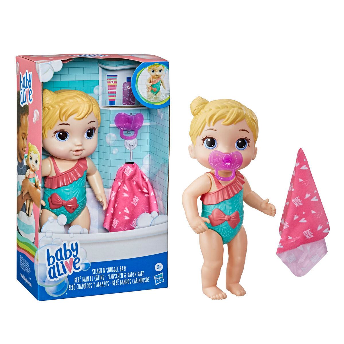 Mu&ntilde;eca Surtida Baby Alive Chapoteos y Abrazos image number null