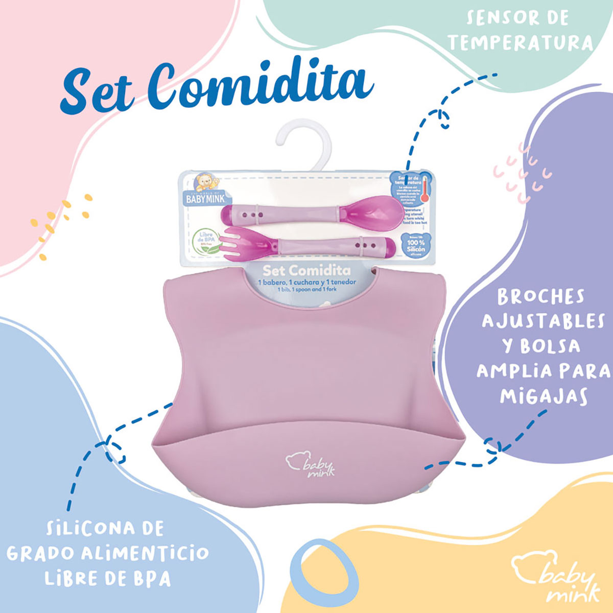 Set de Comidita Baby Mink image number null
