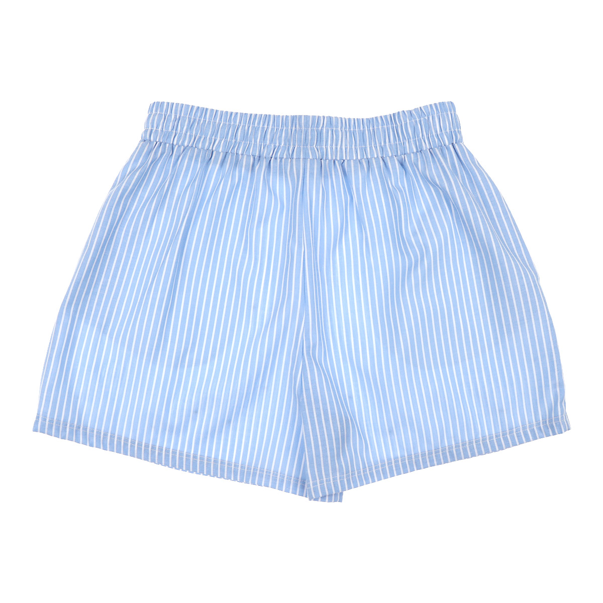 Short Rayas Y Perlas Con Cintura El&aacute;stica Black Tape para Mujer image number null