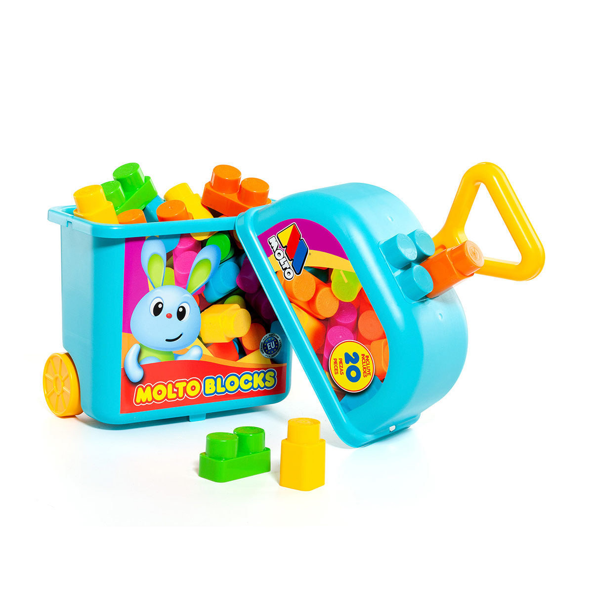Molto Blocks Trolley 20 pzs image number null