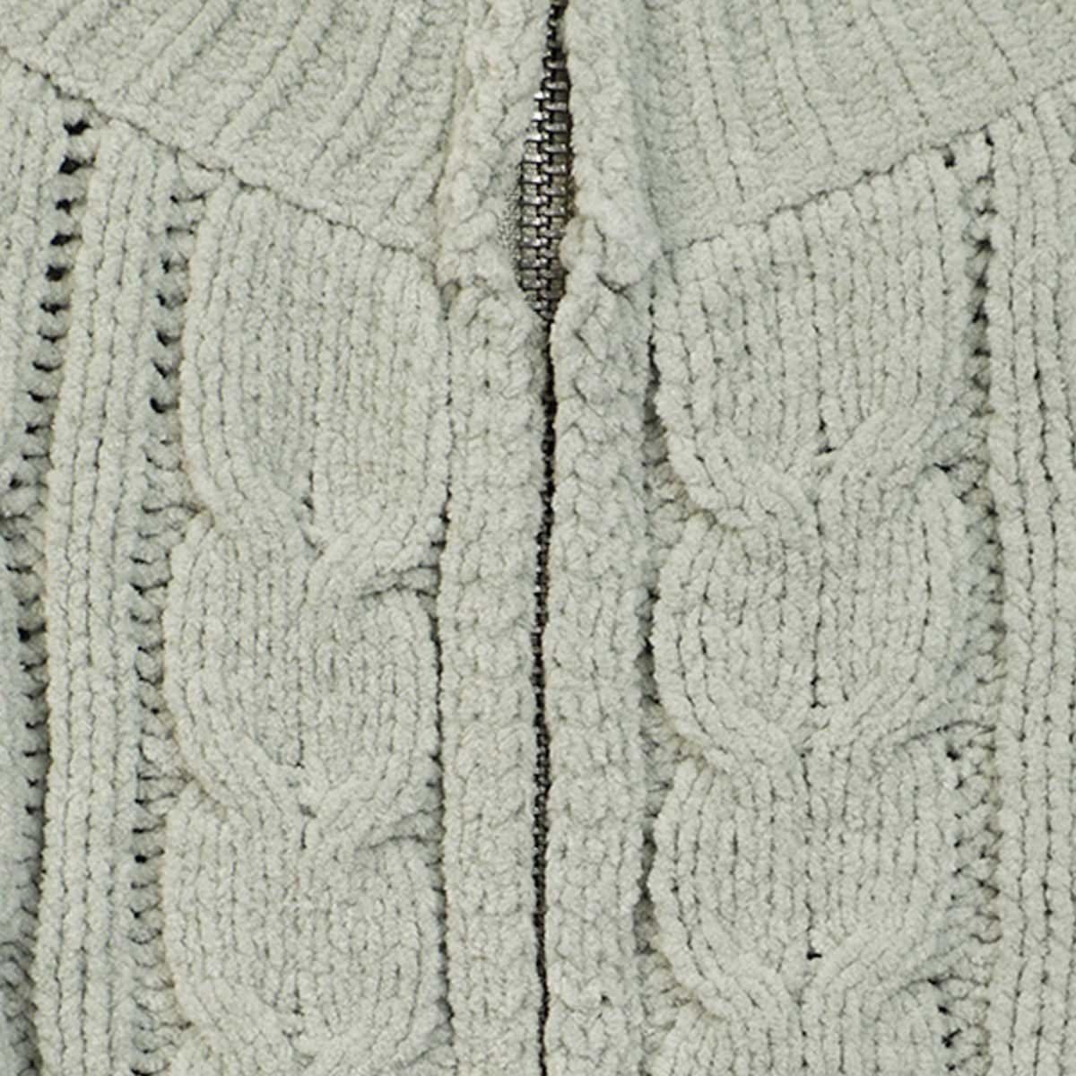 C&aacute;rdigan Con Cierre De Chenille Jeanious Para Mujer Curvy image number null