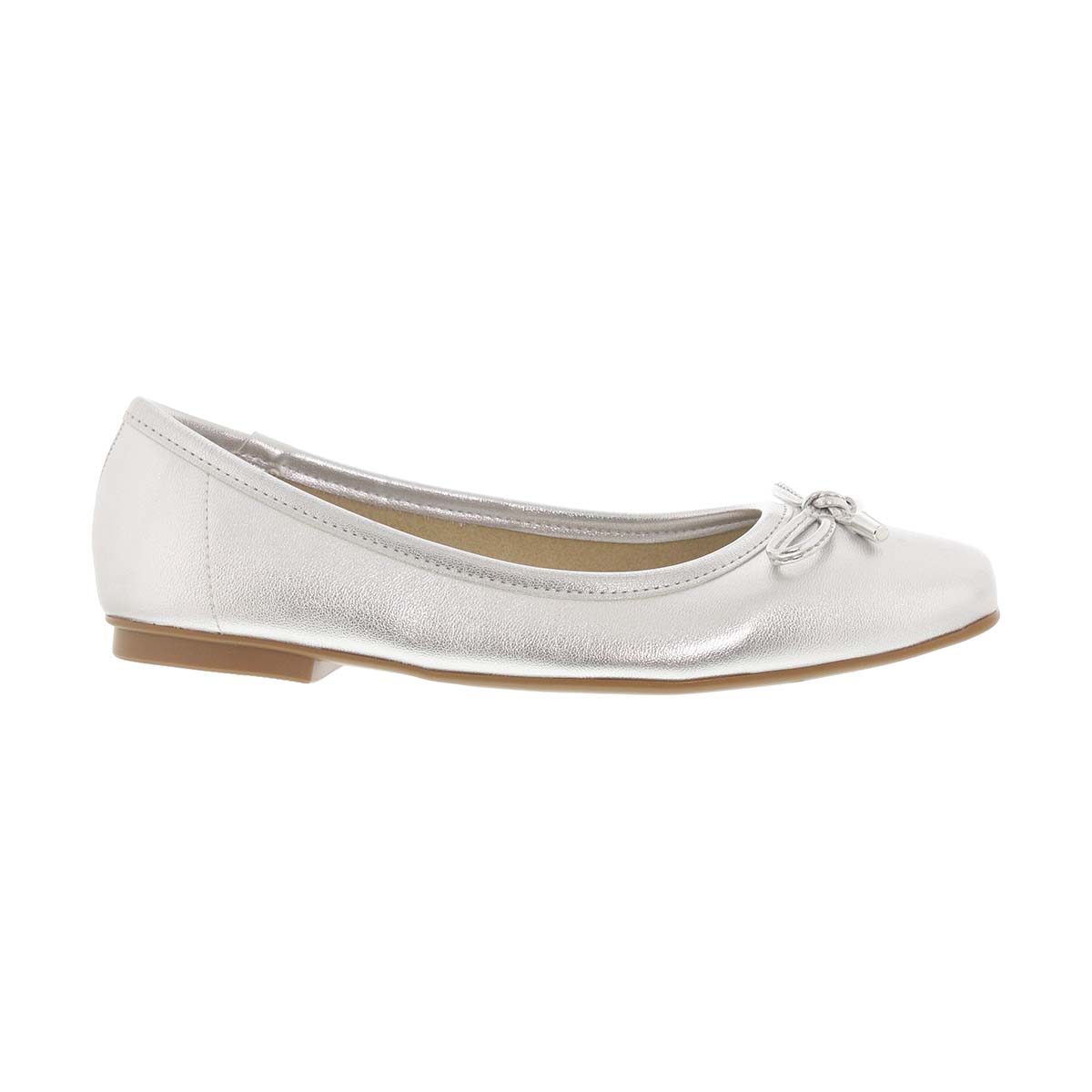 Balerina Con Mono  Para Mujer, Color Plateado Moleca image number null