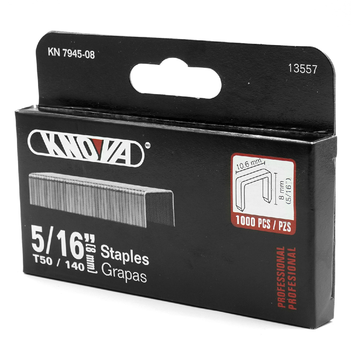 Caja de Grapas Knova 5/16 8 Mm image number null