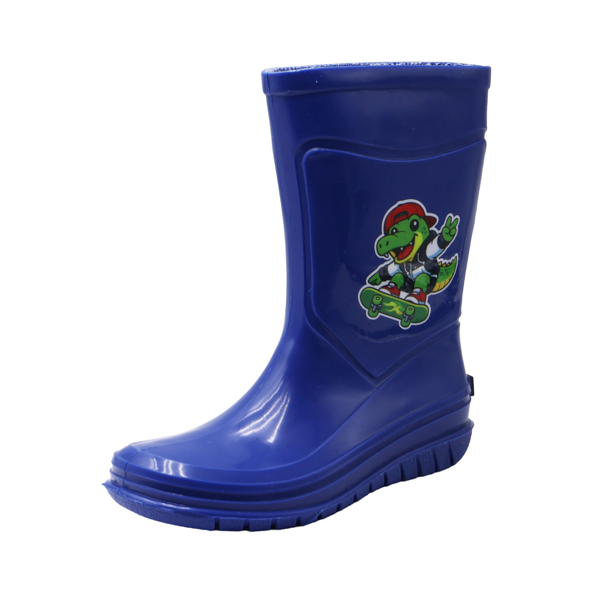 Bota de Lluvia Bubble Gummers Azul Dise&ntilde;o Cocodrilo para Ni&ntilde;o image number null
