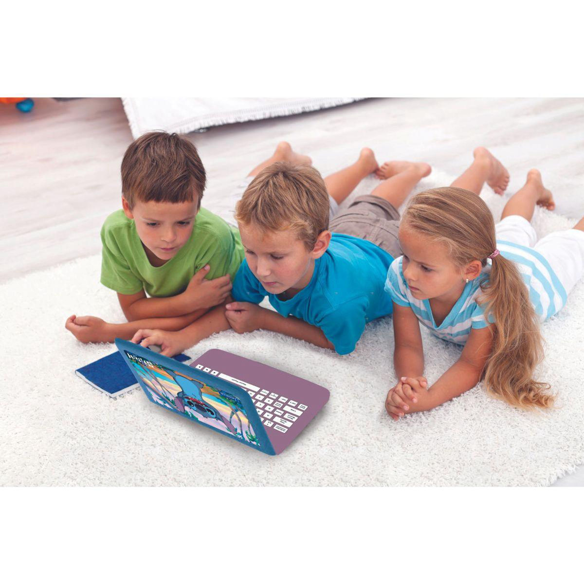 Laptop Educativo Bilingue Stitch Lexibook image number null