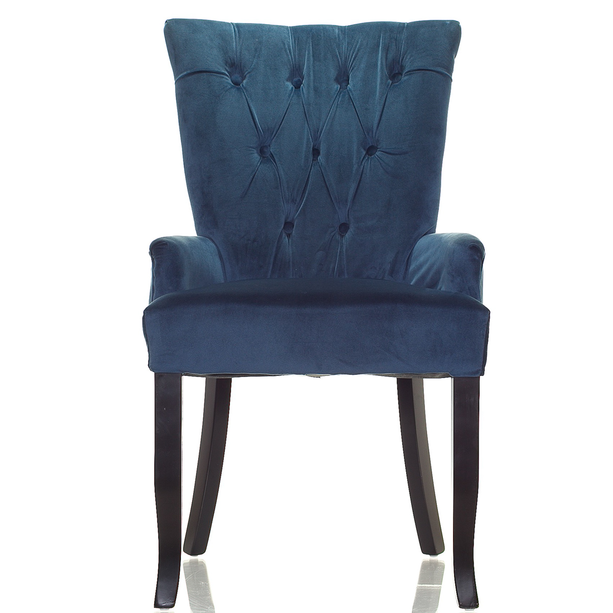 Silla Reyna Velvet Navy Vintage Home image number null