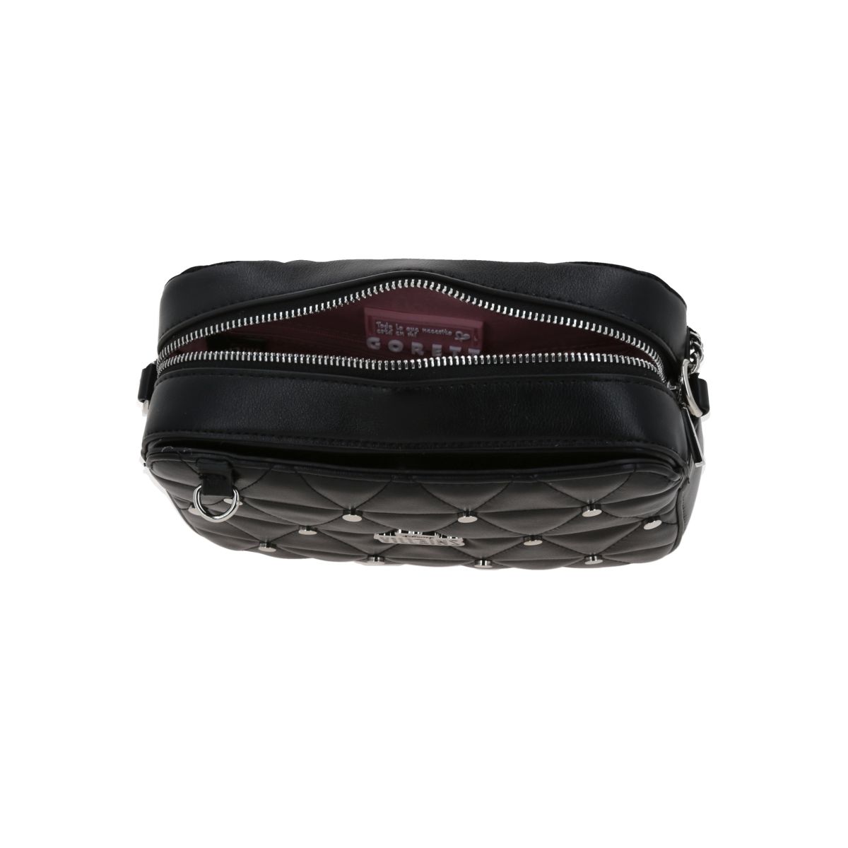 Bolso Crossbody Negro Villanas By Gorett image number null