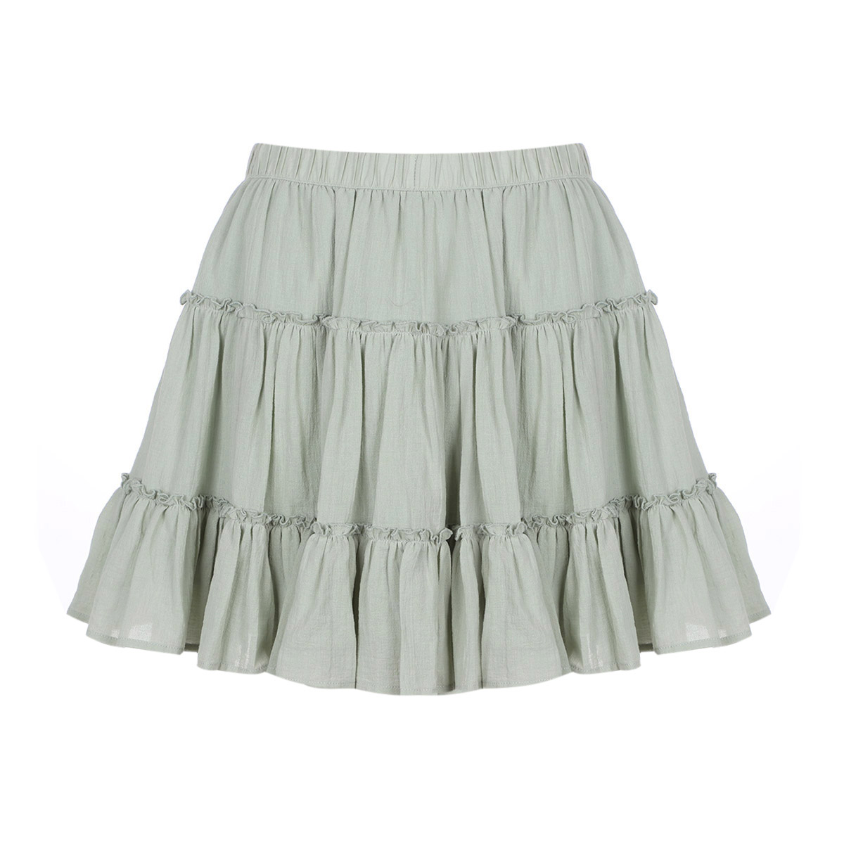 Falda Corta Con Short Jeanious Para Mujer Junior image number null