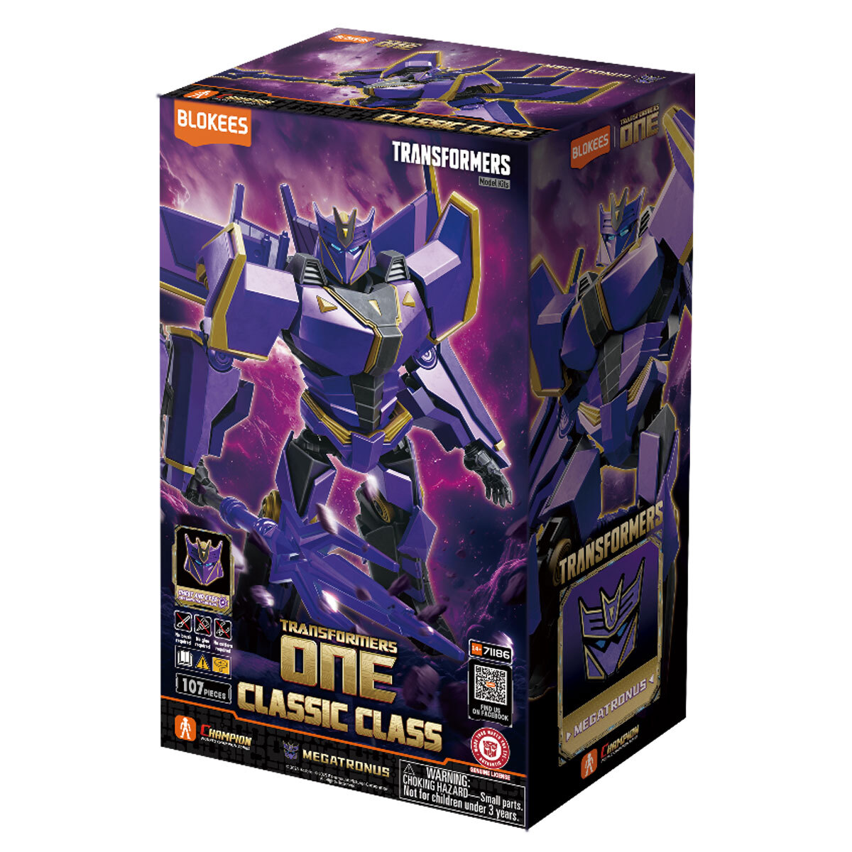 Figura de Acci&oacute;n Transformers Classic Transformers One Megatronus 7 image number null