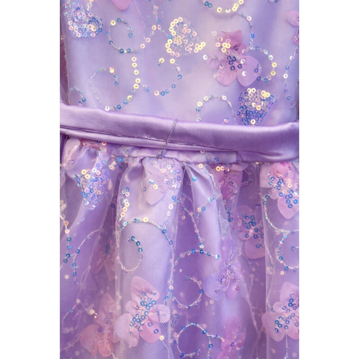 Vestido Flores Tul y Mo&ntilde;o Pink Galery para Ni&ntilde;a image number null