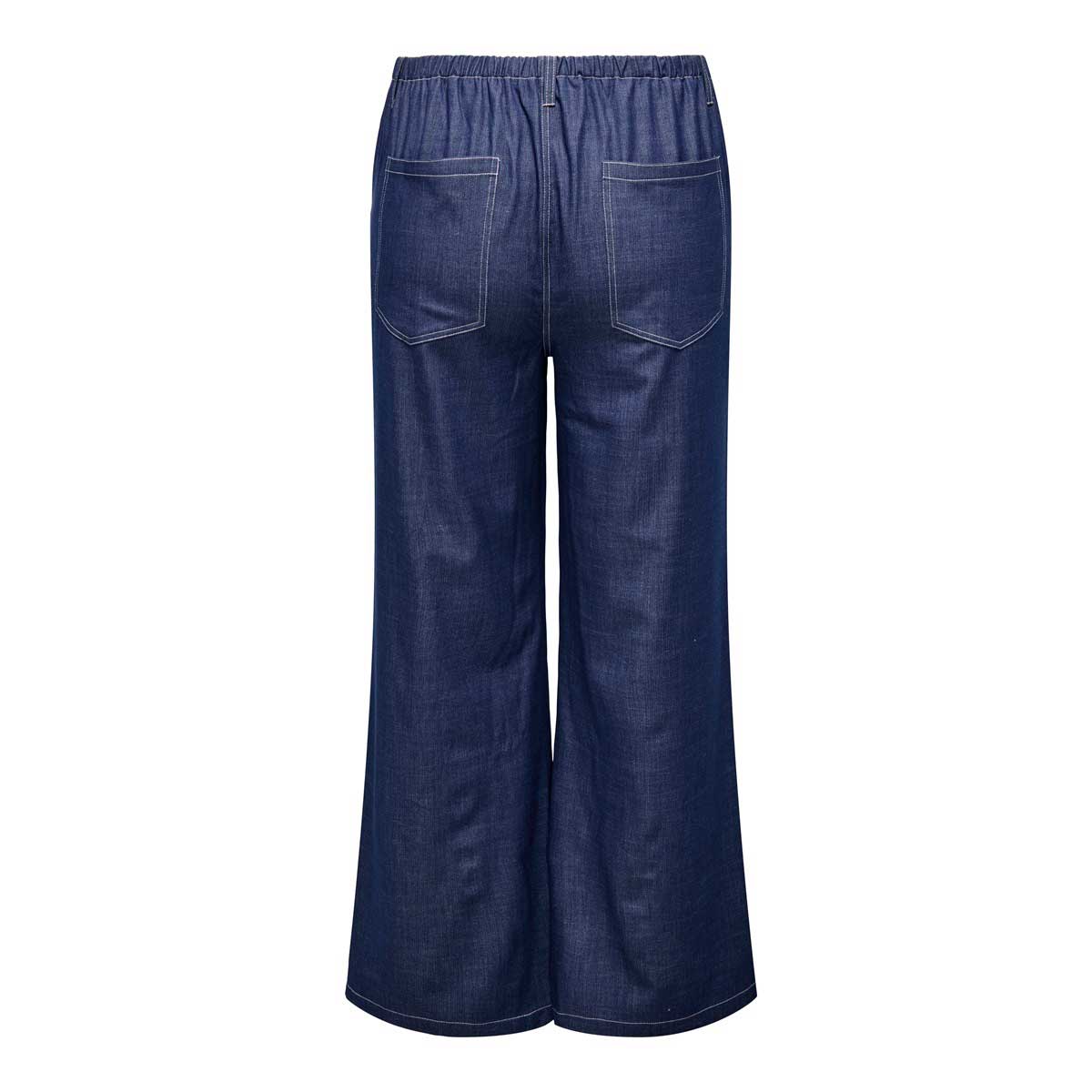 Pantal&oacute;n Wide Leg Con Jareta Only Carmakoma Para Mujer Curvy image number null