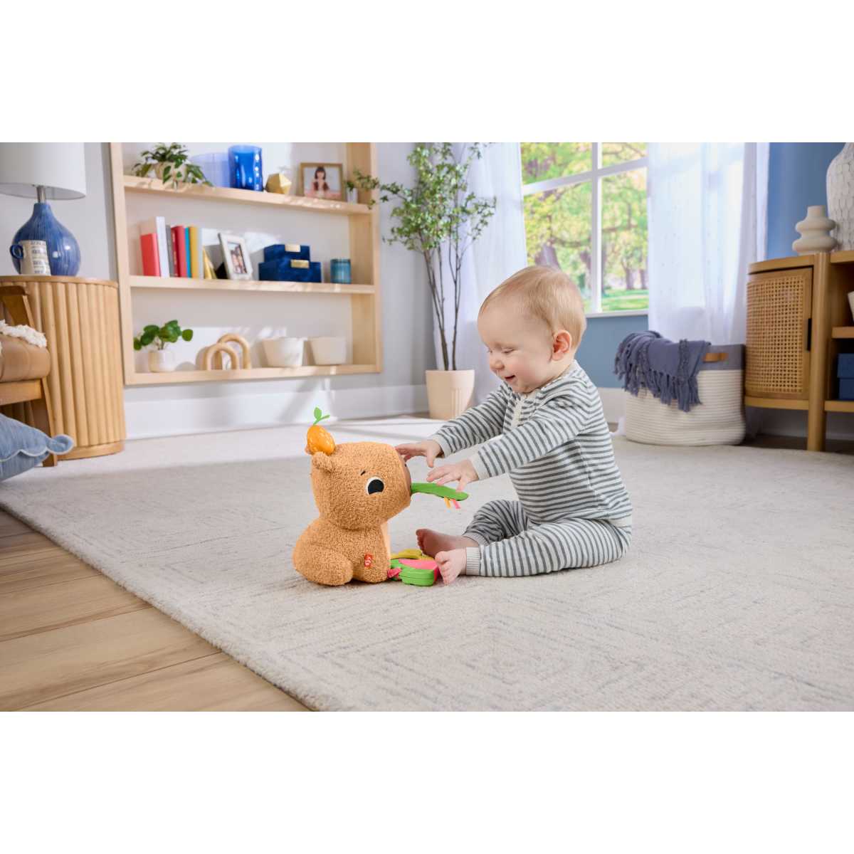 Juguete FISHER-PRICE Baby Capibara Est&iacute;mulos y Juego image number null