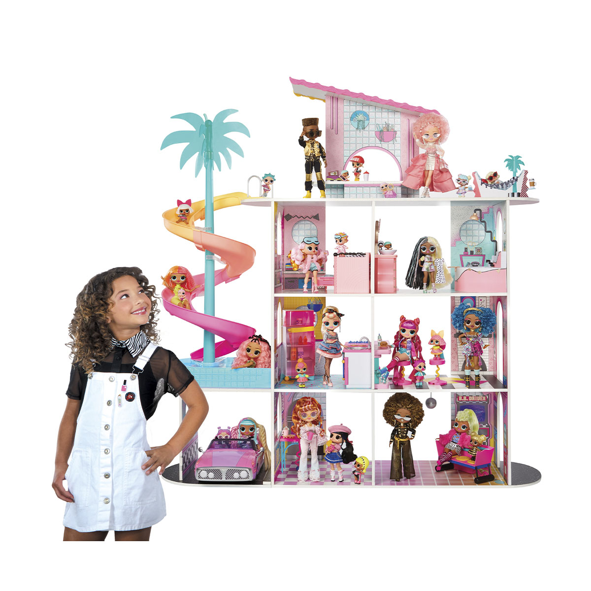 Set de juegos LOL Surprise Casa de Mu&ntilde;ecas OMG image number null